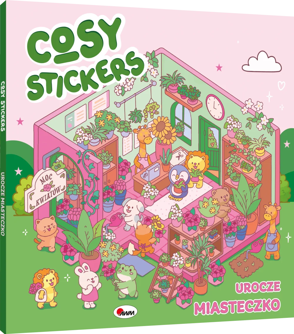AWM COSY STICKERS UROCZE MIASTECZKO - Od Brzuszka Do Maluszka
