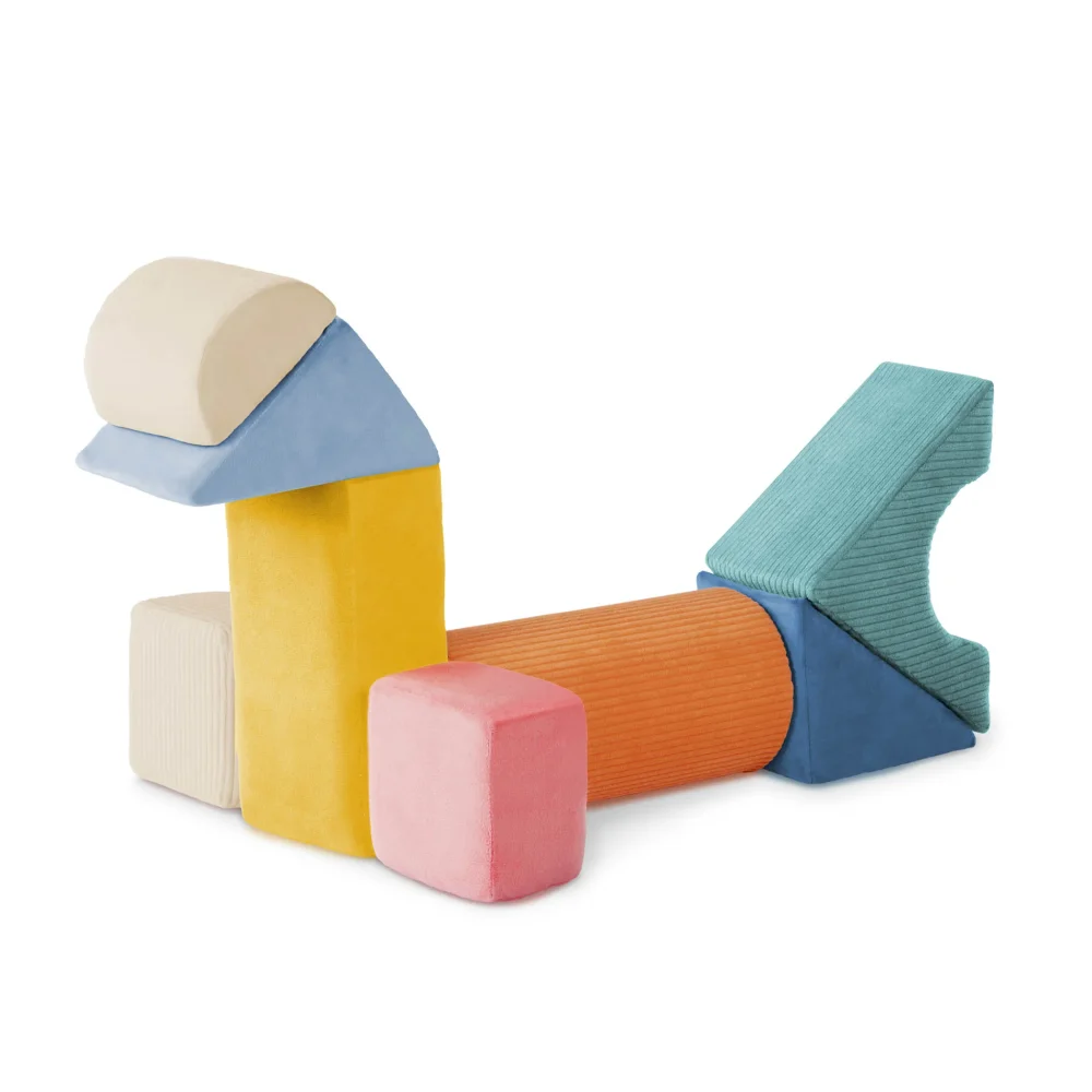 Wielkie pluszowe klocki konstrukcyjne – Tumble-y Towers – B.toys4