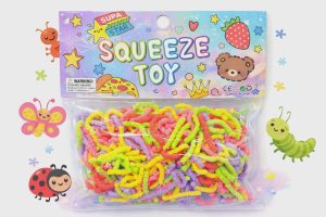 Masa plastyczna magiczne robaki squeeze toy