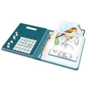 Kidywolf K-Draw Podświetlany tablet do odrysowywania za pomocą ołówka 30 szablonów Kidywolf - Animals