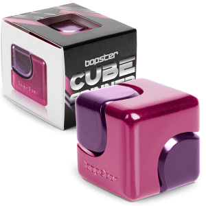 bopster Fidget Cube Spinner - Różowy Fioletowy