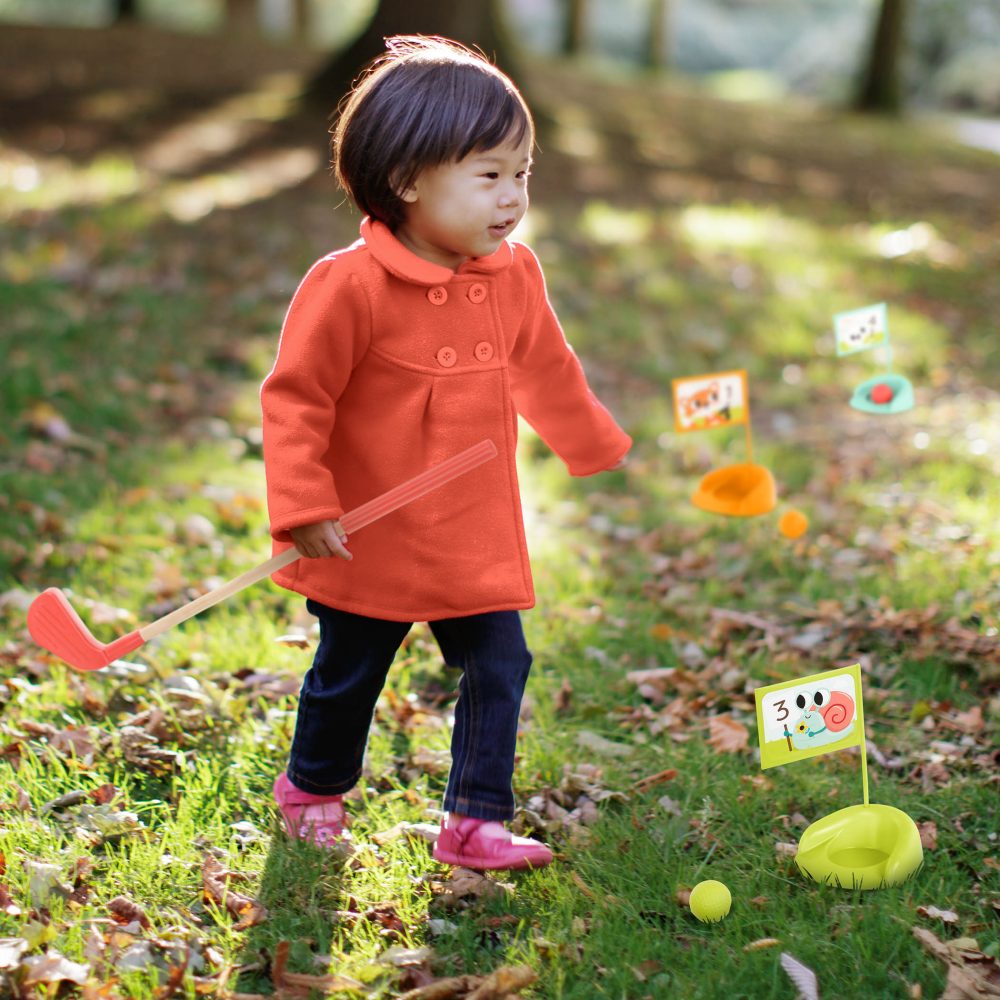 Hole-in-Fun – zestaw do gry w golfa
