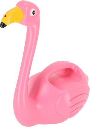 Konewka dla dzieci w kształcie flaminga 1,5L - lekka, różowa - Flaming