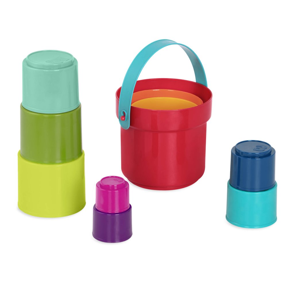 Stack up Cups – zestaw kubełków do piętrowania, z wiaderkiem5