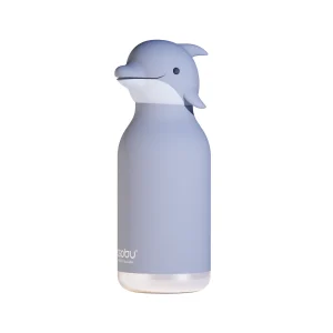 Butelka termiczna ze słomką Bestie Asobu – Delfin 460 ml