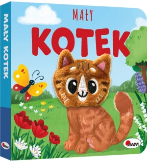 AWM KOCHAM CIĘ MAŁY KOTEK KSIĄŻKA Z PACYNKĄ