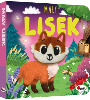 AWM KOCHAM CIĘ MAŁY LISEK KSIĄŻKA Z PACYNKĄ
