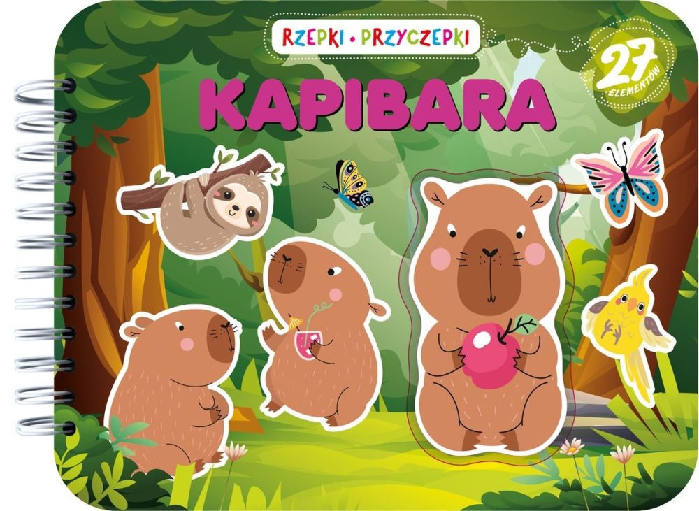 Kapibara. Rzepki-przyczepki-9788384240052