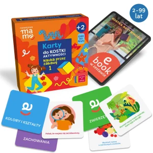 Rozwojowa mama. Karty do kostki aktywności - nauka przez zabawę 1 + mini e-book