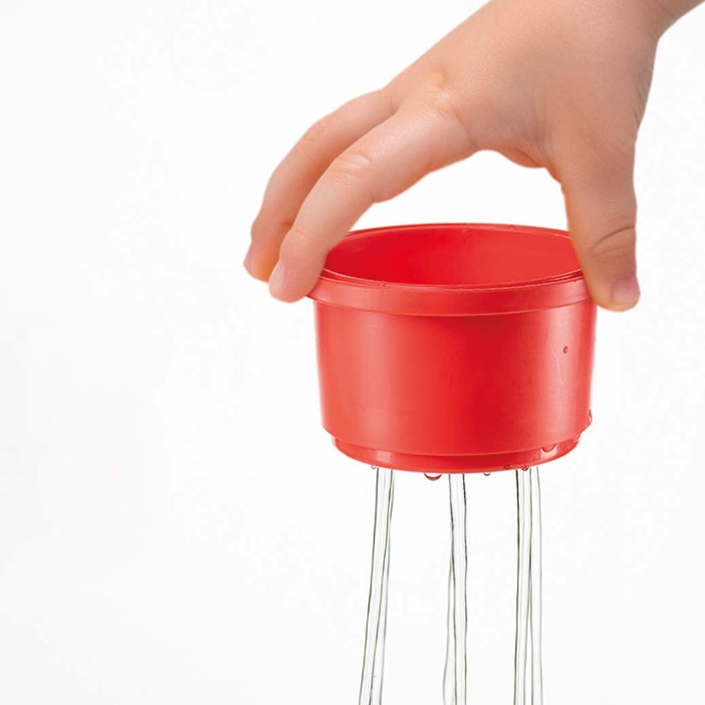 Kolorowe kubeczki do kąpieli, piasku Bath Time Apli Kids - 8 szt. - obrazek 2