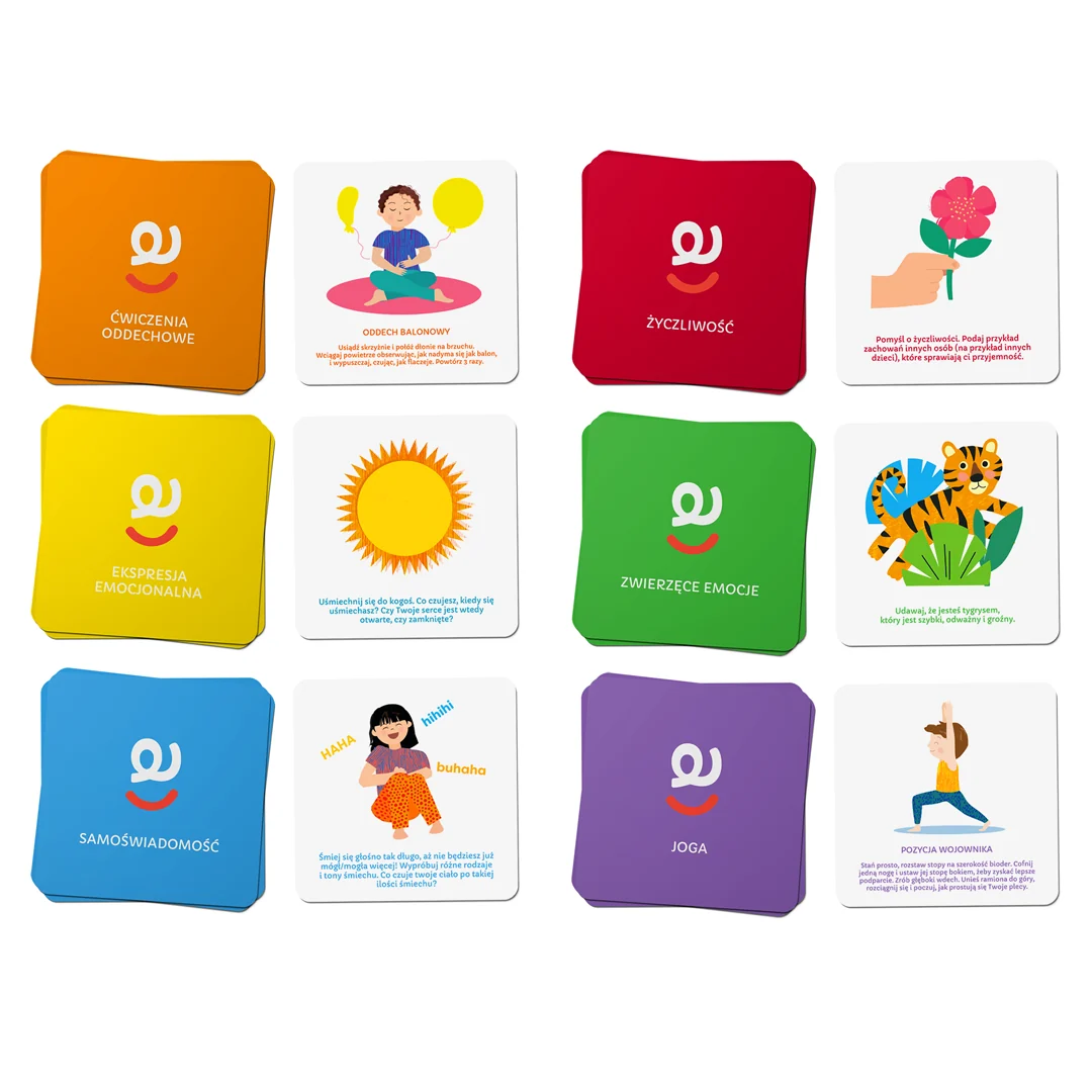 Rozwojowa mama. Kostka aktywności – mindfulness. Gra + mini e-book - obrazek 5