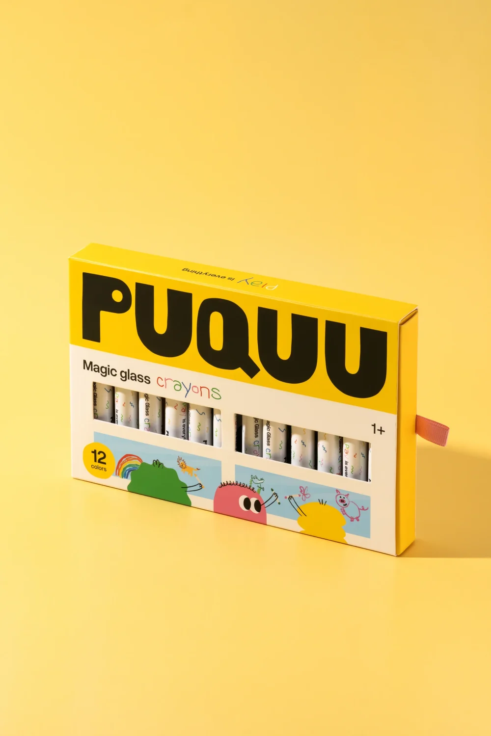 Kredki do szkła PUQUU - 12 kolorów1