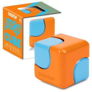 bopster Cube Spinner NEON- pomarańczowy niebieski