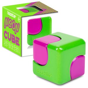 bopster Cube Spinner NEON- zielony fioletowy