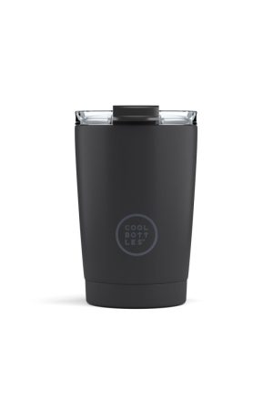 Cool Bottles Kubek Termiczny 330 Ml Mono Black