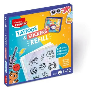 Creativ Tattoos & Stickers 2w1 - zestaw uzupełniający