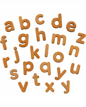 Family Nation MagneKids magnetyczne litery drewniane 36 el. - Wood
