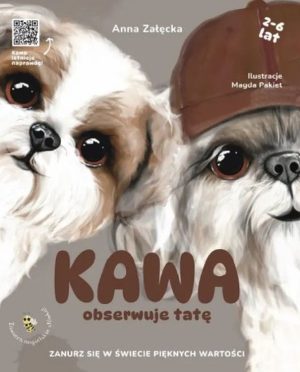Kawa obserwuje tatę