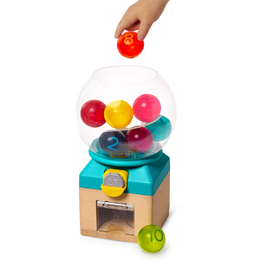 Maszyna do liczenia – Rainbow Gumballs – B. toys3 - Kopia