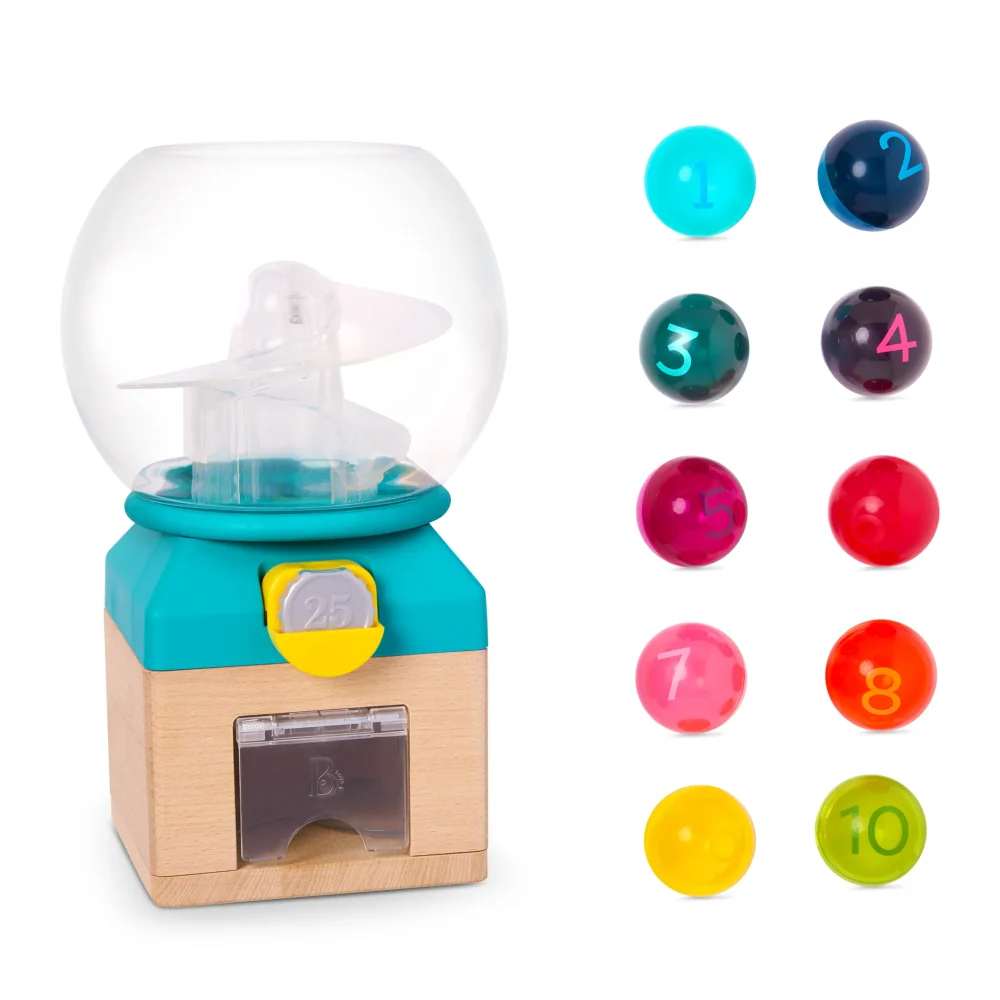Maszyna do liczenia – Rainbow Gumballs – B. toys4 - Kopia