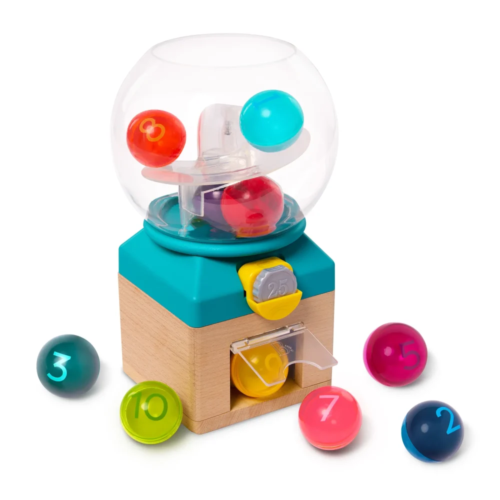 Maszyna do liczenia – Rainbow Gumballs – B. toys7