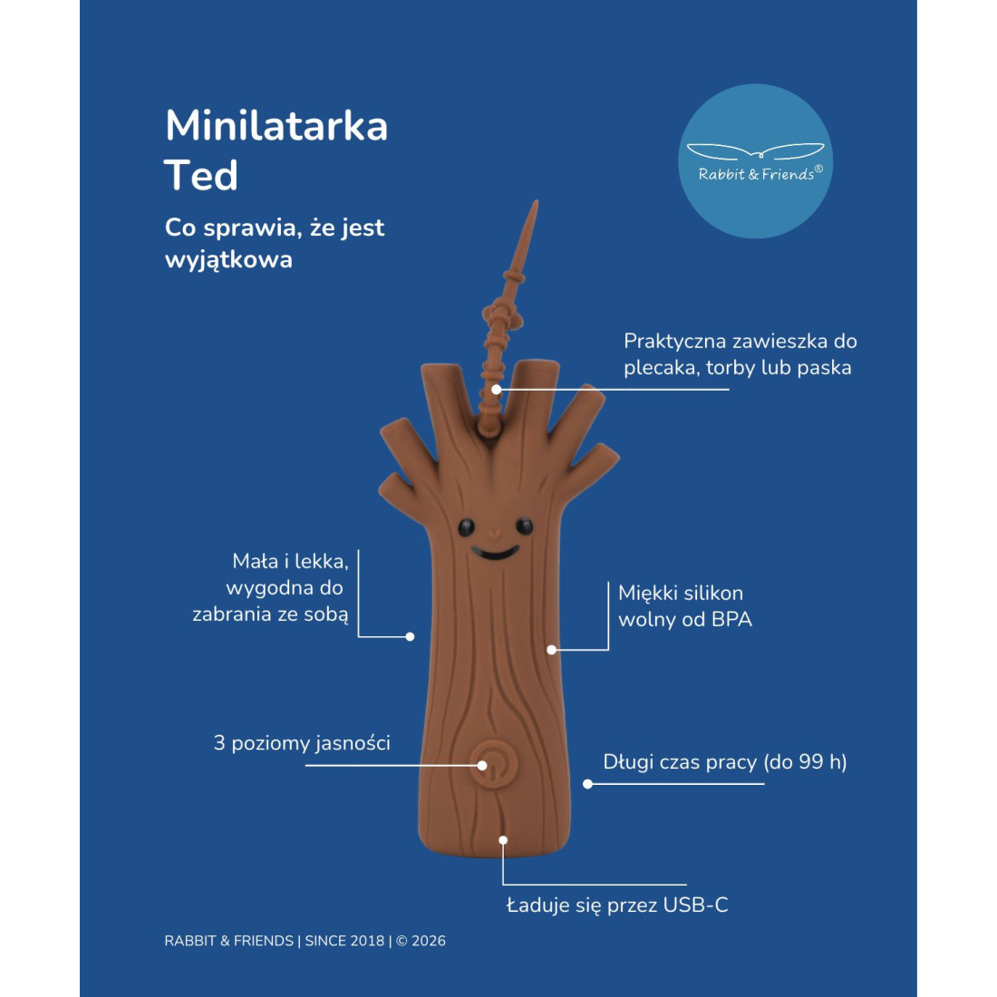 Minilatarka - Drzewo TED - seria FOREST - obrazek 6