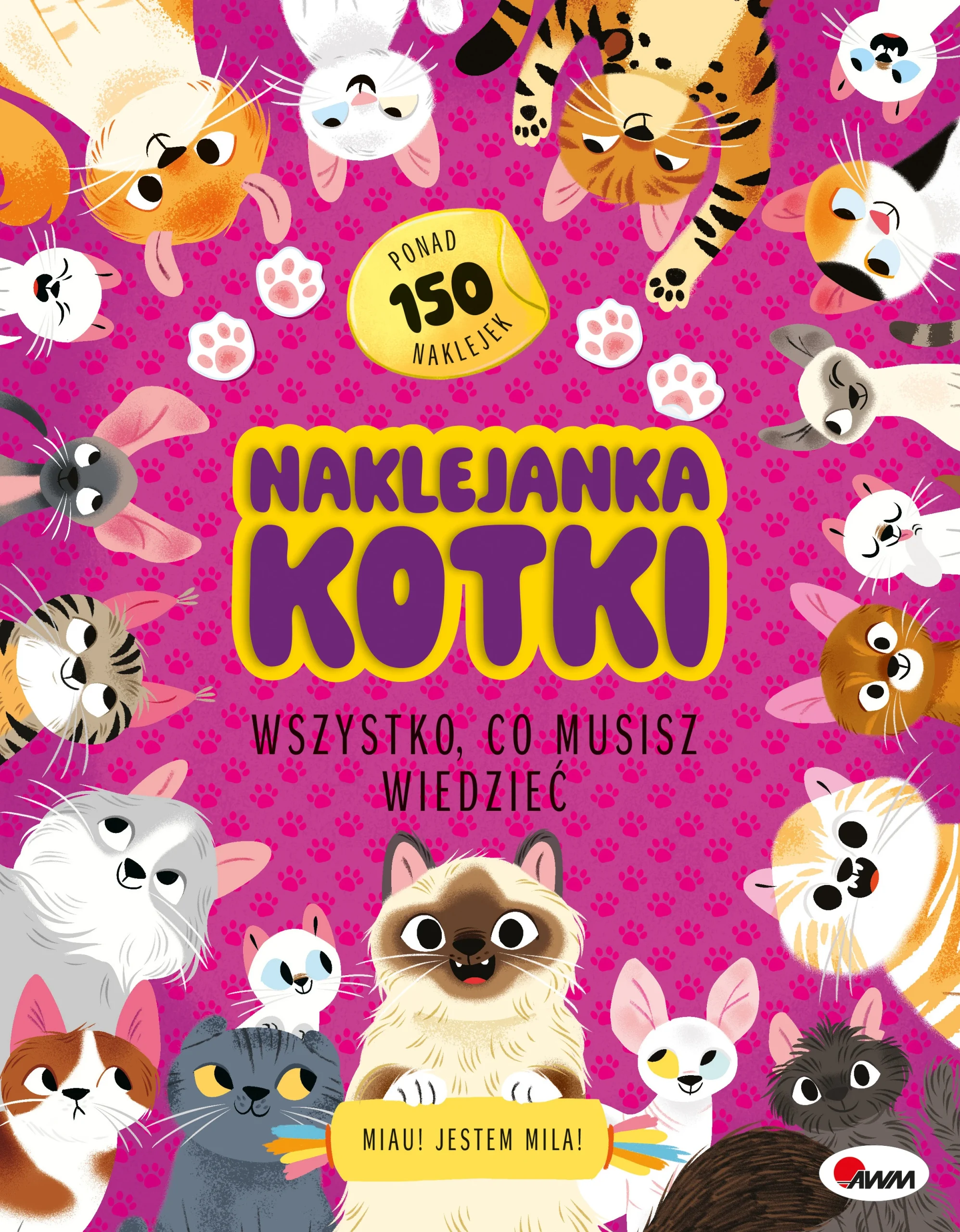 AWM NAKLEJANKA KOTKI