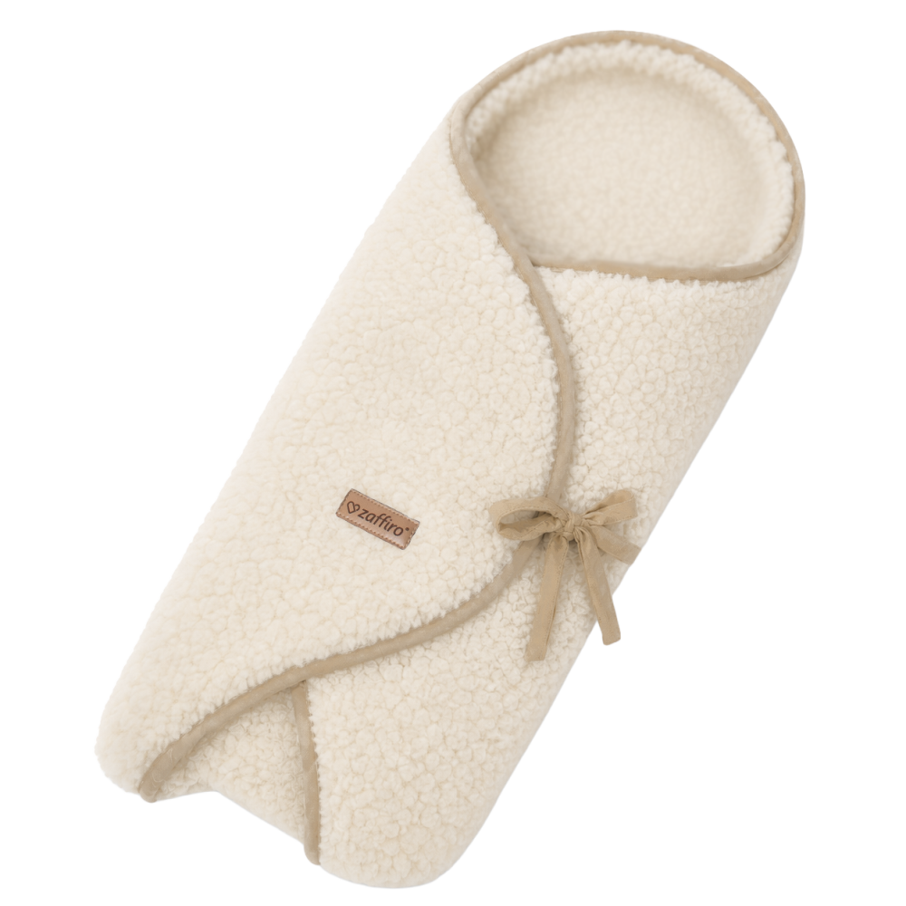 Otulacz wełniany Nevada 0-12m beige