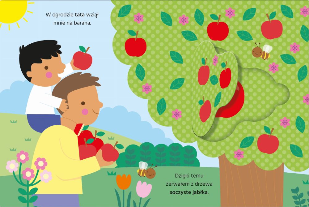PACHNĄCY OGRÓD KSIĄŻKA Z ZAPACHAMI DLA DZIECI1