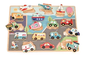 Lelin Puzzle 3D Transport Duże