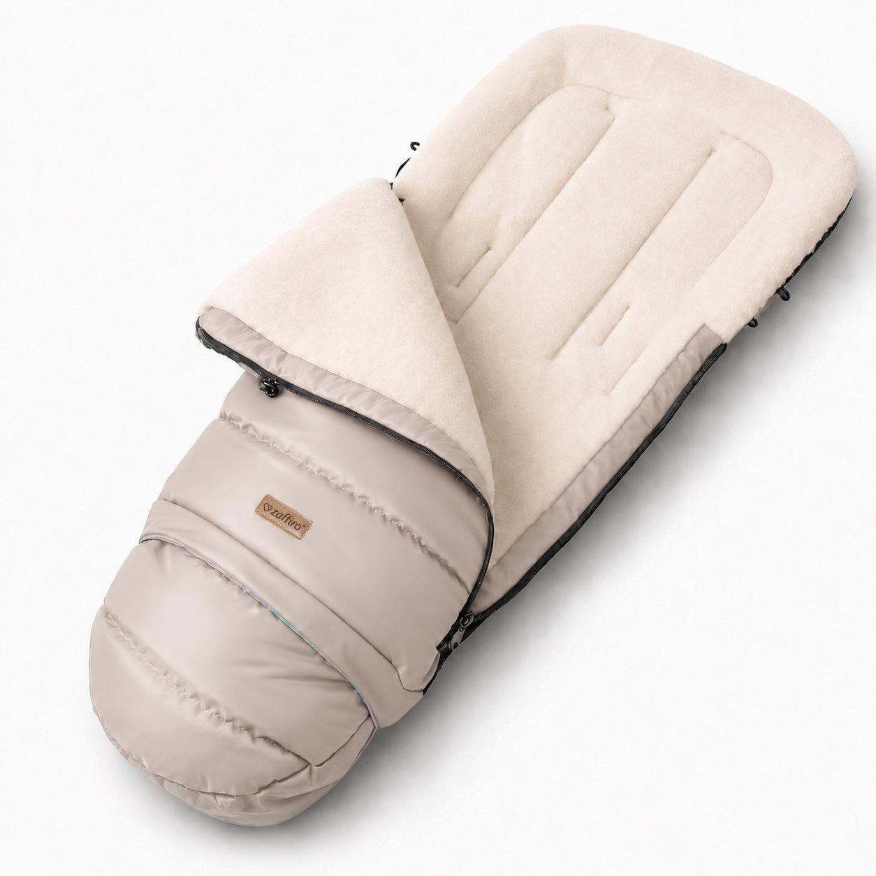 Zaffiro Regulowany śpiwór iGrow Aspen 0-36m beige - obrazek 2