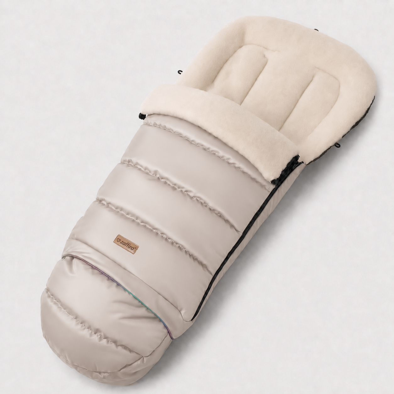 Zaffiro Regulowany śpiwór iGrow Aspen 0-36m beige - obrazek 6