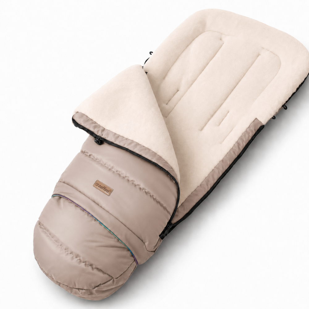 Regulowany śpiwór iGrow Aspen 0-36m latte 1