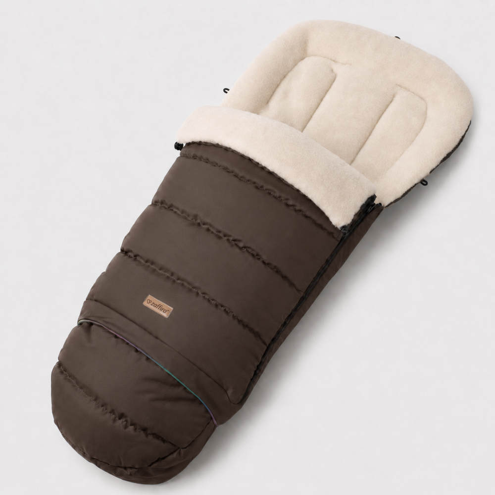 Regulowany śpiwór iGrow Scandi 0-36m brown 3