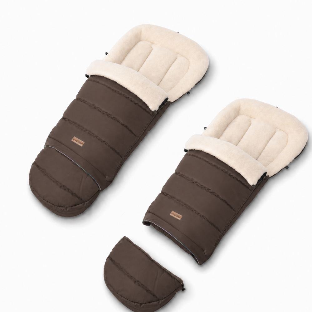 Regulowany śpiwór iGrow Scandi 0-36m brown 6