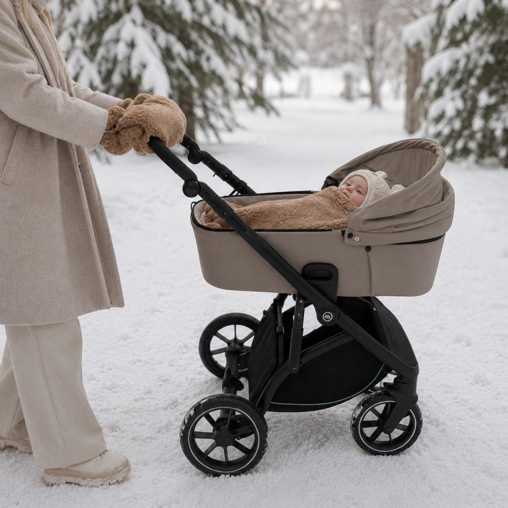 Śpiworek wełniany Mini Nevada 0-18m brown 3
