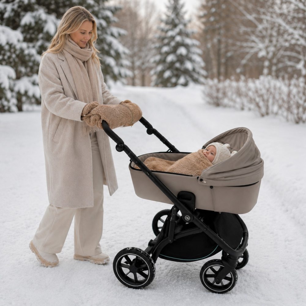 Śpiworek wełniany Mini Nevada 0-18m brown 4