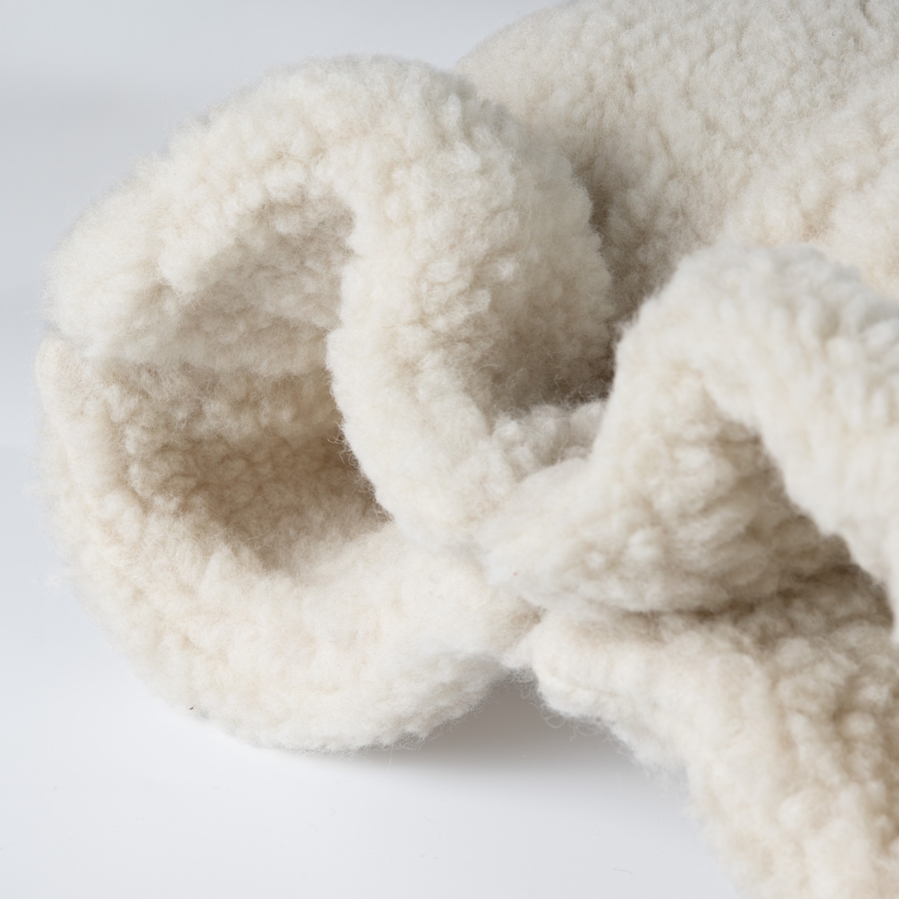 Zaffiro Mufka do wózka wełniana Nevada beige - obrazek 2