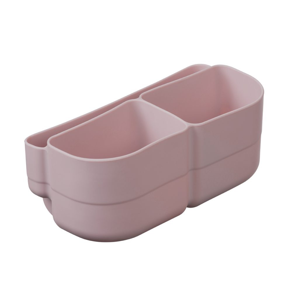 b.box Silikonowy wkład do mini lunchboxa z przegrodą na sztućce Berry4